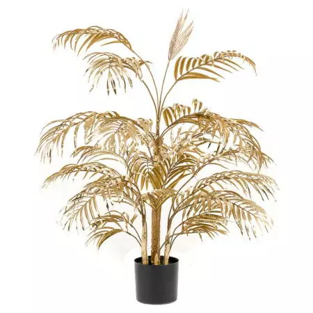 Emerald Palma Areca Artificiale 105 cm Oro