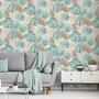 DUTCH WALLCOVERINGS Carta da Parati Motivo Foglie di Monstera Verde