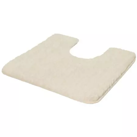 Kleine Wolke Tappeto per Toilette Seattle 55x50 cm Beige