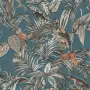 DUTCH WALLCOVERINGS Carta da Parati Bird-of-Paradise Blu