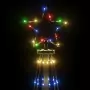 Albero di Natale con Puntale Colorato 108 LED 180 cm