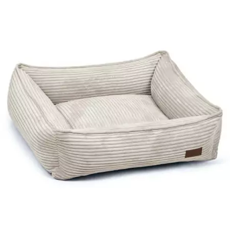 Designed by Lotte Lettino per Cani a Coste 65x60x20 cm Grigio Chiaro