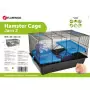 FLAMINGO Gabbia per Criceti Jaro 2 50,5x33x32,5cm Nero e Blu