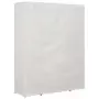 Armadio Bianco 135x40x170 cm in Tessuto