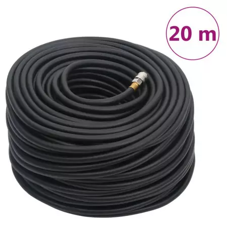 Tubo Aria Ibrido Nero 20 m Gomma e PVC