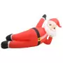 Babbo Natale Gonfiabile con LED IP44 Rosso 360 cm XXL