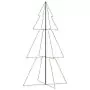 Albero di Natale a Cono 300 LED per Interni Esterni 120x220 cm