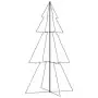 Albero di Natale a Cono 300 LED per Interni Esterni 120x220 cm