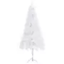 Albero di Natale Artificiale ad Angolo Bianco 180 cm PVC