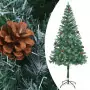 Set Albero Natale Artificiale con LED Palline e Pigne 180 cm