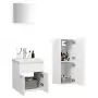 Set Mobili da Bagno Bianco in Truciolato