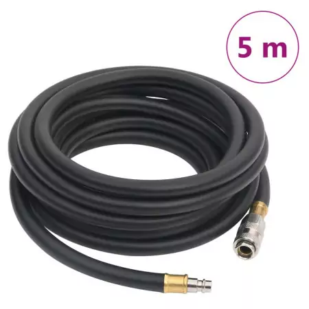 Tubo Aria Ibrido Nero 5 m Gomma e PVC