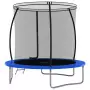 Set Trampolino Rotondo 244x55 cm 100 kg