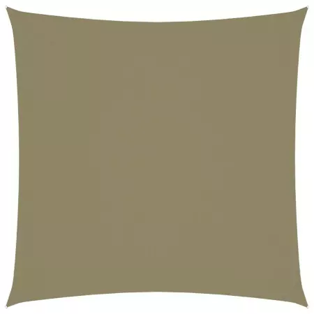 Vela Parasole in Tela Oxford Quadrata 5x5 m Beige