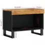 Mobile Porta TV 60x33x43,5 cm in Legno Massello di Mango