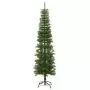 Albero di Natale Artificiale Sottile con Base 210 cm PE