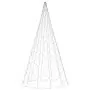 Albero di Natale Pennone Bianco Freddo 3000 LED 800 cm