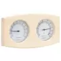 Set Timer Igrotermografo e Clessidra Sauna 2 in 1 Massello Pino