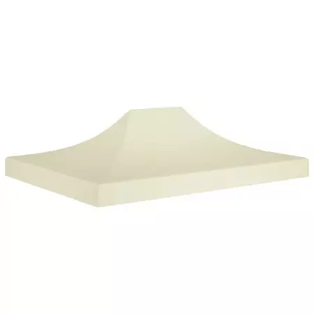 Tetto per Tendone per Feste 4,5x3 m Crema 270 g/m²