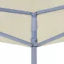 Tetto per Tendone per Feste 4,5x3 m Crema 270 g/m²