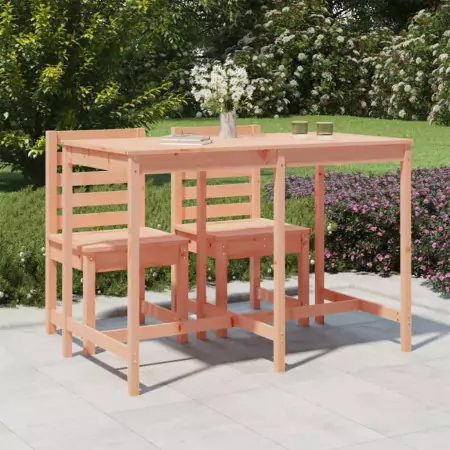 Tavolo da Giardino 159,5x82,5x110 cm Legno Massello di Douglas