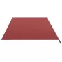Tessuto di Ricambio per Tenda da Sole Rosso Borgogna 6x3 m