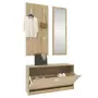 Set Scarpiere 3 in 1 rovere sonoma in Legno Multistrato