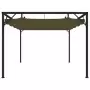 Gazebo da Giardino con Tetto Retrattile 3x3 m Talpa 180 g/m²