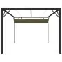 Gazebo da Giardino con Tetto Retrattile 3x3 m Talpa 180 g/m²