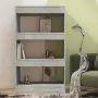 Libreria/Divisorio Grigio Cemento 60x30x103 cm in Truciolato