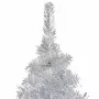 Albero di Natale Artificiale con Supporto Argento 240 cm PET