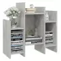 Credenza Grigio Cemento 60x26x60 cm in Truciolato