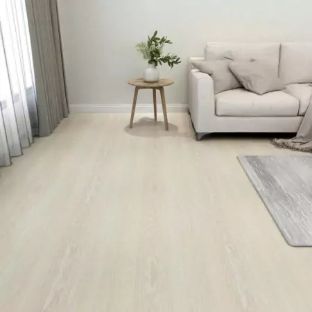 Listoni per Pavimenti Autoadesivi 55 pz in PVC 5,11 m² Beige