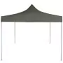 Gazebo Professionale Pieghevole 2x2m in Acciaio Antracite