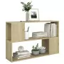 Libreria Rovere Sonoma 100x24x63 cm in Truciolato