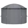 Gazebo con Tende 520x349x255 cm Antracite