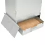 Forno Affumicatore BBQ Trucioli Legno 44,5x29x83cm Acciaio Inox