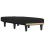 Chaise Longue in Tessuto Nero