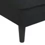 Chaise Longue in Velluto Nero