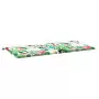 Cuscino Panca da Giardino Multicolore 120x50x3cm Tessuto Oxford