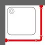 Sealskin Set Binario per Tenda da Doccia Easy-Roll Alluminio Opaco