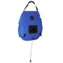 Borsa per Doccia da Campeggio Blu 20 L in PVC