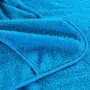 Asciugamani da Spiaggia 2 pz Turchese 75x200 cm Tessuto 400 GSM