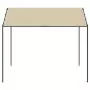 Tenda a Baldacchino Beige 3x3 m in Acciaio e Tessuto