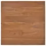 Tavolino da Salotto 65x65x33 cm in Legno Massello di Teak