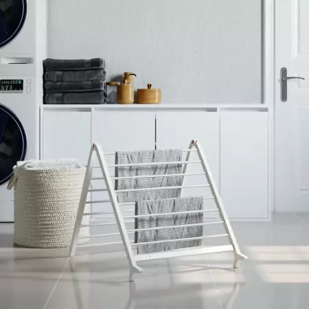 Stendibiancheria Vasca da Bagno Estensibile 53-90 cm Alluminio