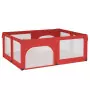 Box per Bambini con 2 Porte Rosso in Tessuto Oxford