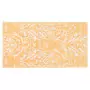 Tappeto da Esterni Arancione e Bianco 190x290 cm in PP