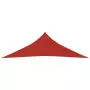 Vela Parasole 160 g/m² Rossa 3,5x3,5x4,9 m in HDPE