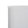 Paravento a 5 Pannelli in Tessuto 600x80 cm Bianco Sabbia